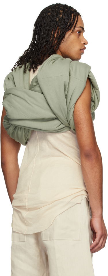 Безрукавка Rick Owens Rick Owens Hollywood Triple Donut Top бежевий | RU01E5432 JA, 2