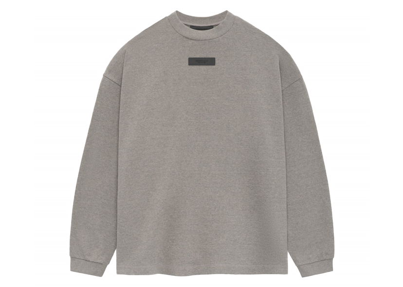 Світшоти Fear of God Core Collection L/S Tee Heather Grey Сірий | 125SU244201F