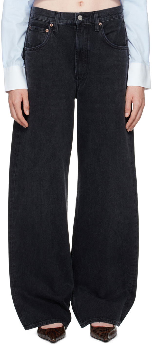 Джинси AGOLDE Low Curve Jeans чорний | A197-1157
