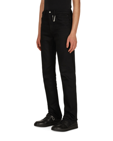 Джинси 1017 ALYX 9SM 6 Pocket Jean With A Ring "True Black" чорний | AAMPA0212FA02 BLK0001, 3