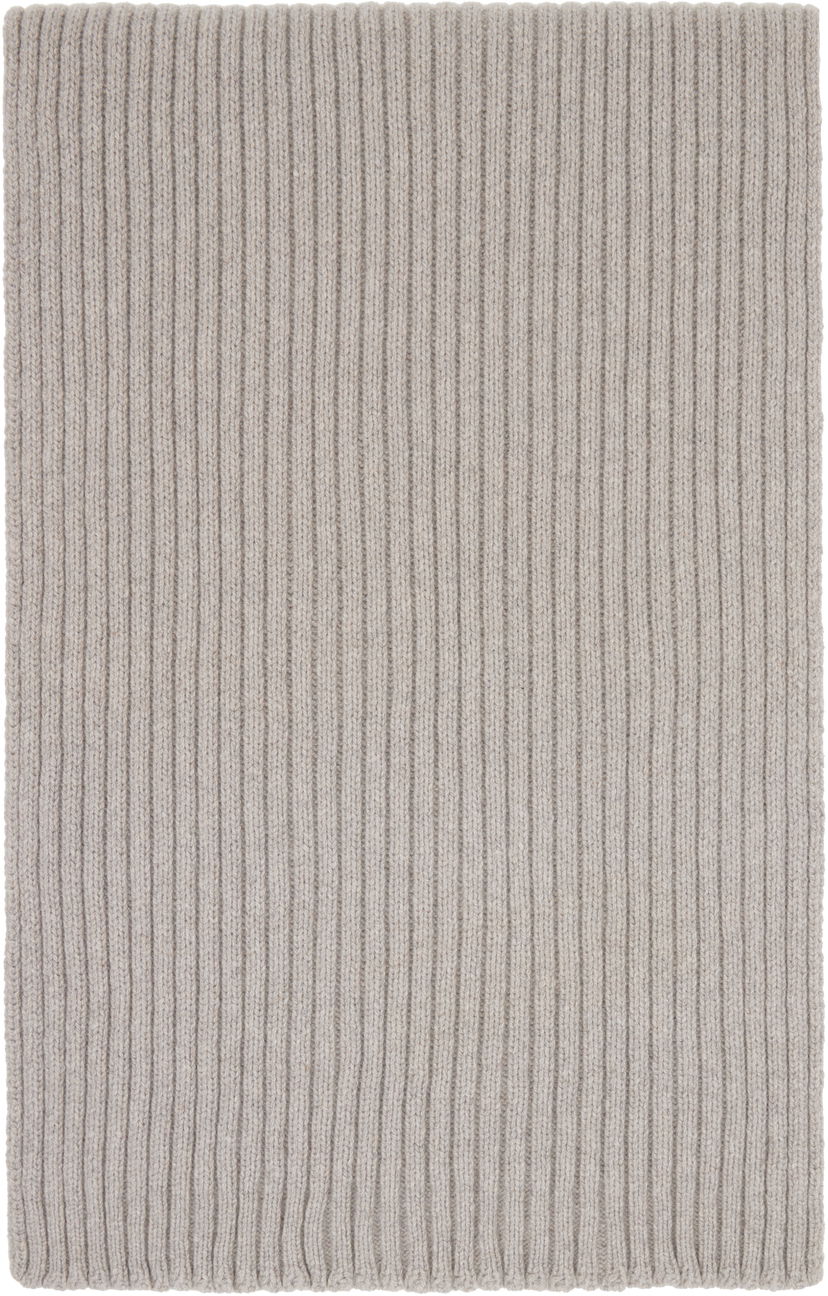 Шарф Rick Owens Rick Owens Concordians Long Knit Scarf бежевий | RU02E1479 WSBR