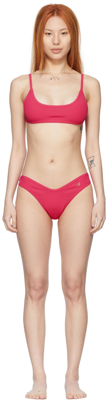 Купальники The Attico Attico Nylon Bikini Рожевий | 223WBB06 PA16