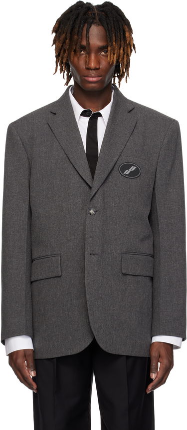 Куртка We11done We11done Oversized Blazer Сірий | WD-JK4-20-715-U-CH, 0