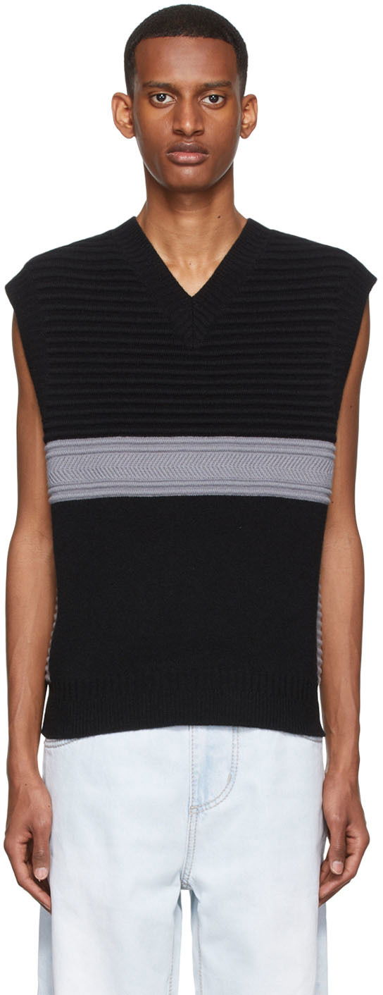 Cветр Eytys Sleeveless Ribbed Knit Vest чорний | A048002