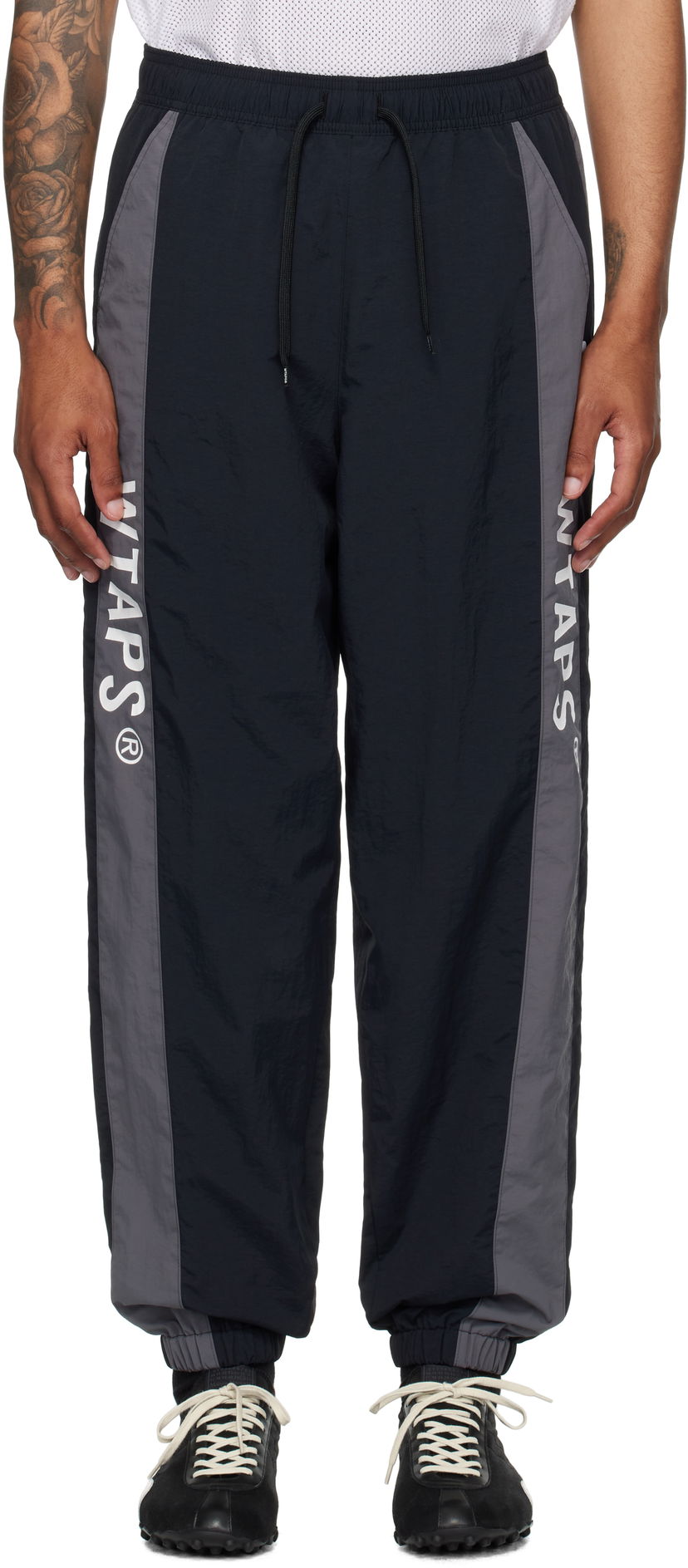 Спортивні штани WTAPS WTAPS Deli Track Pants темно-синій | 251CWDT-PTM07