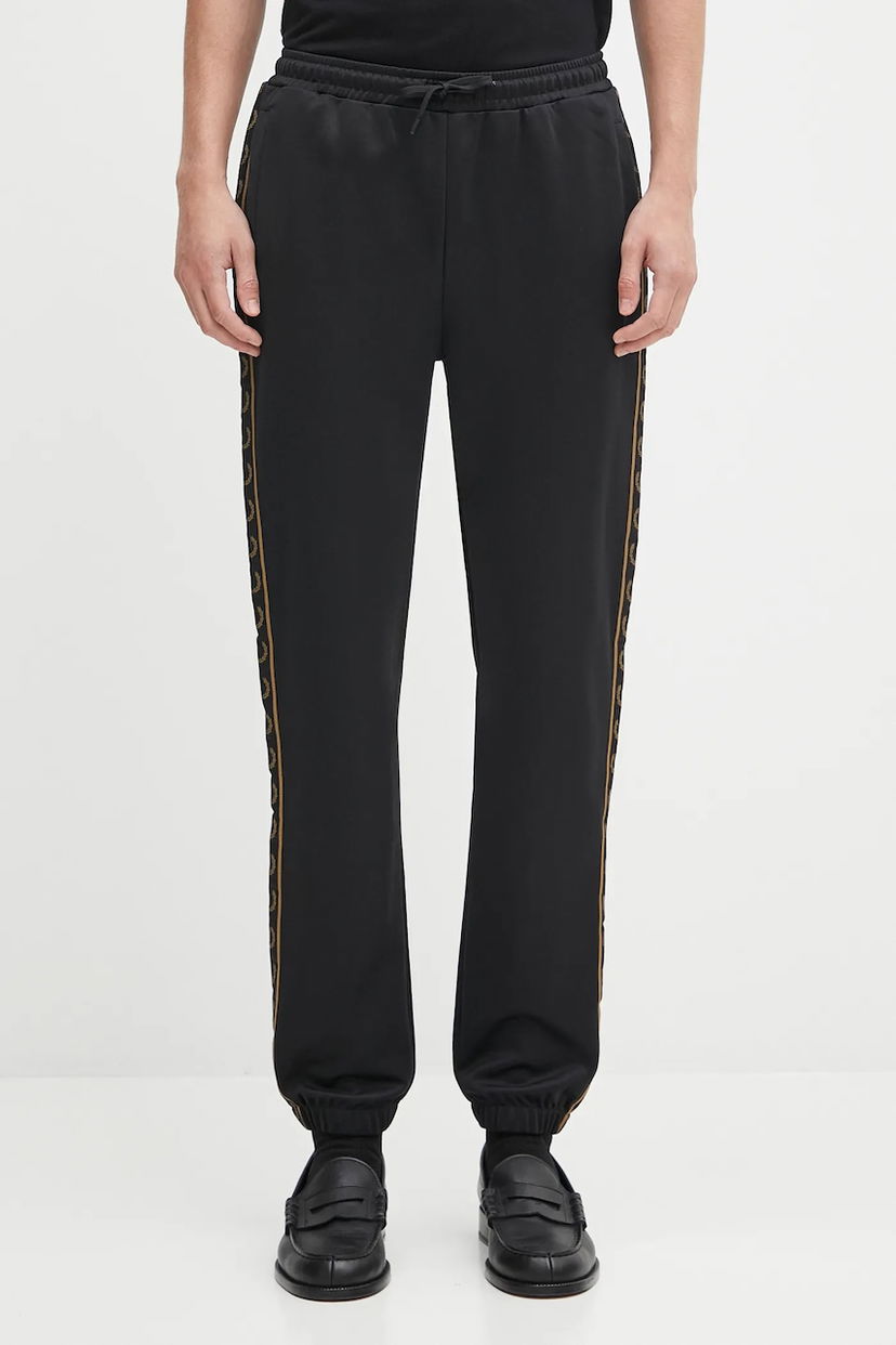 Спортивні штани Fred Perry Fred Perry Taped Track Pants чорний | T5507