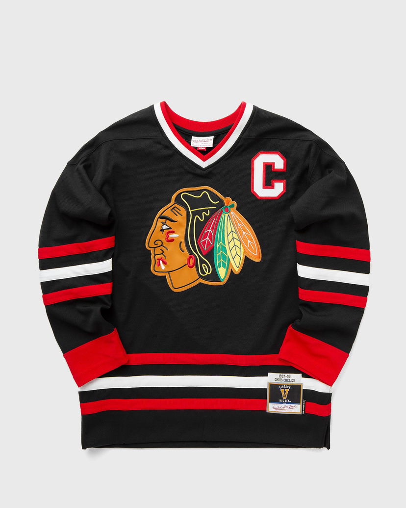 Джерсі Mitchell & Ness NHL Chicago Blackhawks Alternate 1997 Chris Chelios Jersey чорний | JY8935-CBHBLCK