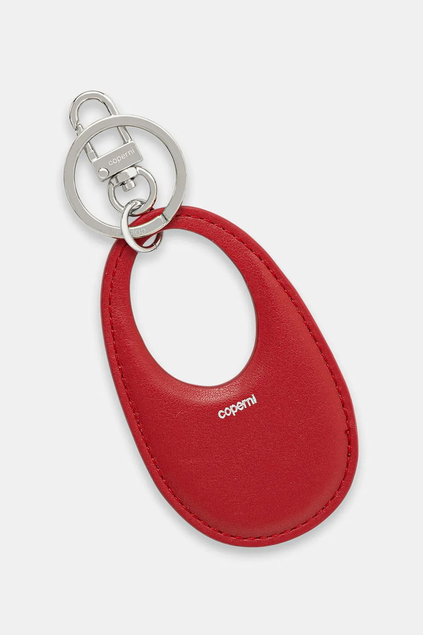 Брелоки Coperni Coperni Swipe Leather Keychain Червоний | COPSLG02F6043