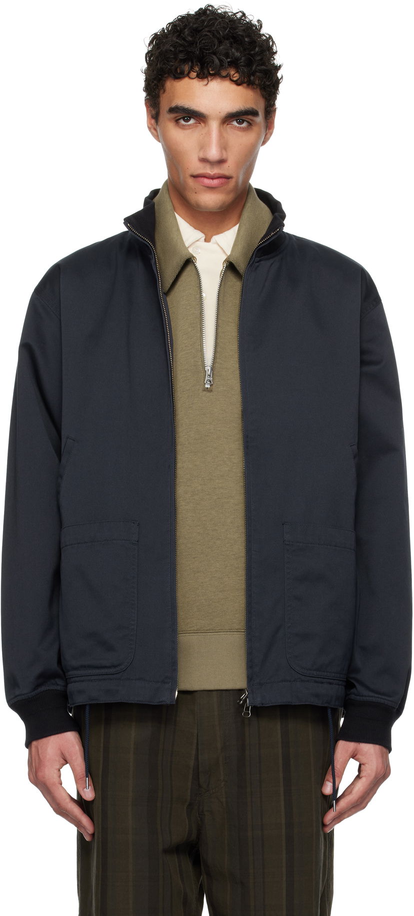 Куртка NANAMICA nanamica Chino Deck Jacket темно-синій | S25SA078U
