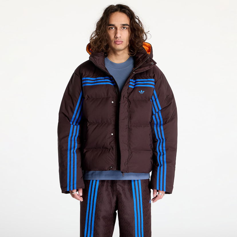 Пуховик adidas Originals Jacket adidas Premium Puffer Jacket Shale Brown XL чорний | JL9556