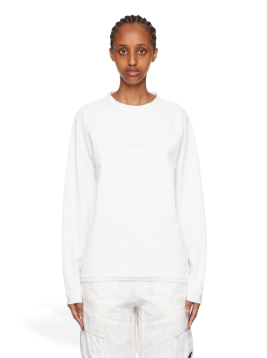 Світшоти C.P. Company Embroidered Sweatshirt білий | 14CMSS305A-006523G