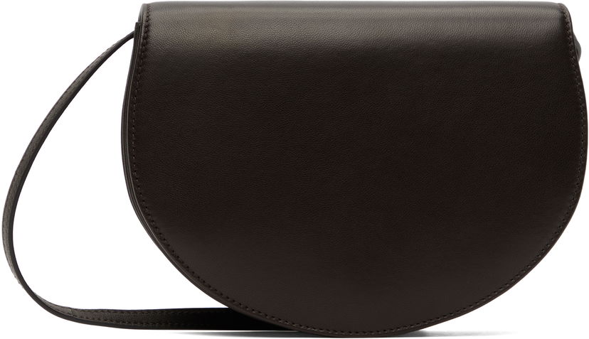 Сумка The Row The Row Canteen Leather Shoulder Bag Коричневий | W1730-L117