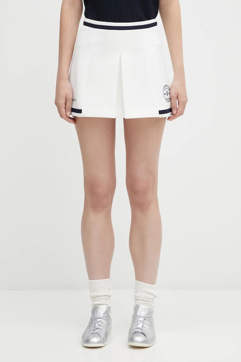 Спідниця Sporty & Rich Sporty & Rich Eden Crest Embroidered Mila Mini Skirt білий | SK01160666WH50