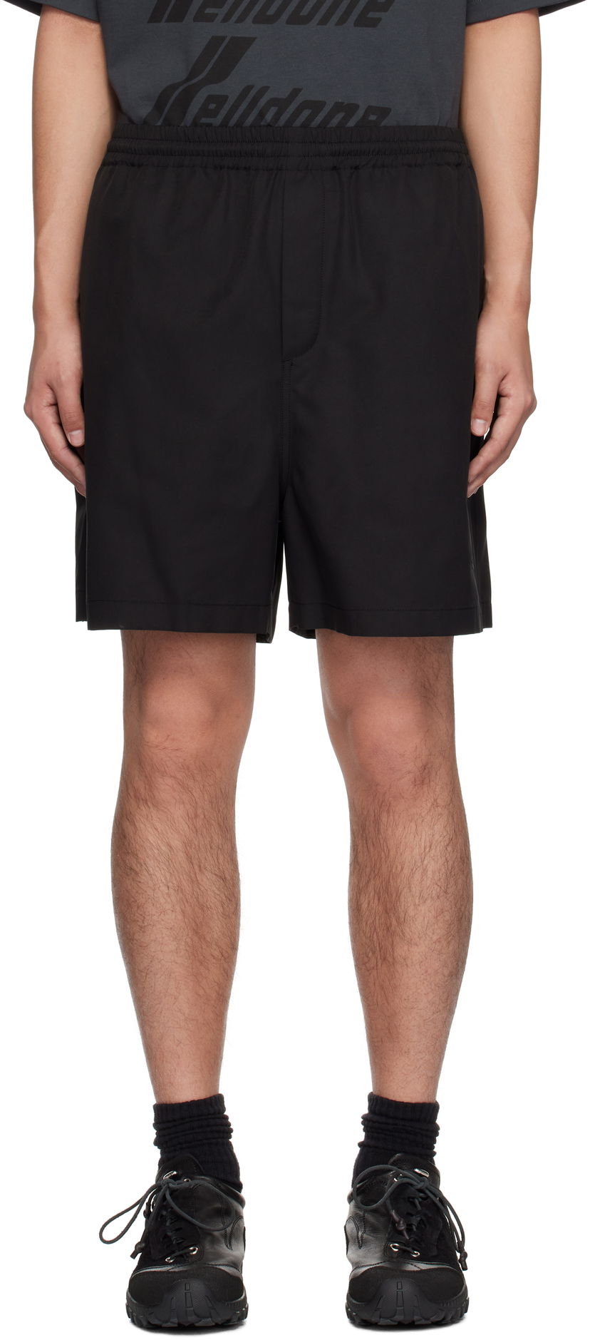 Шорти We11done We11done Track Shorts чорний | WD-PT0-25-211-M-BK
