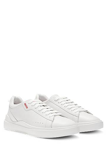 Одяг BOSS HUGO Cupsole Leather білий | 50499253