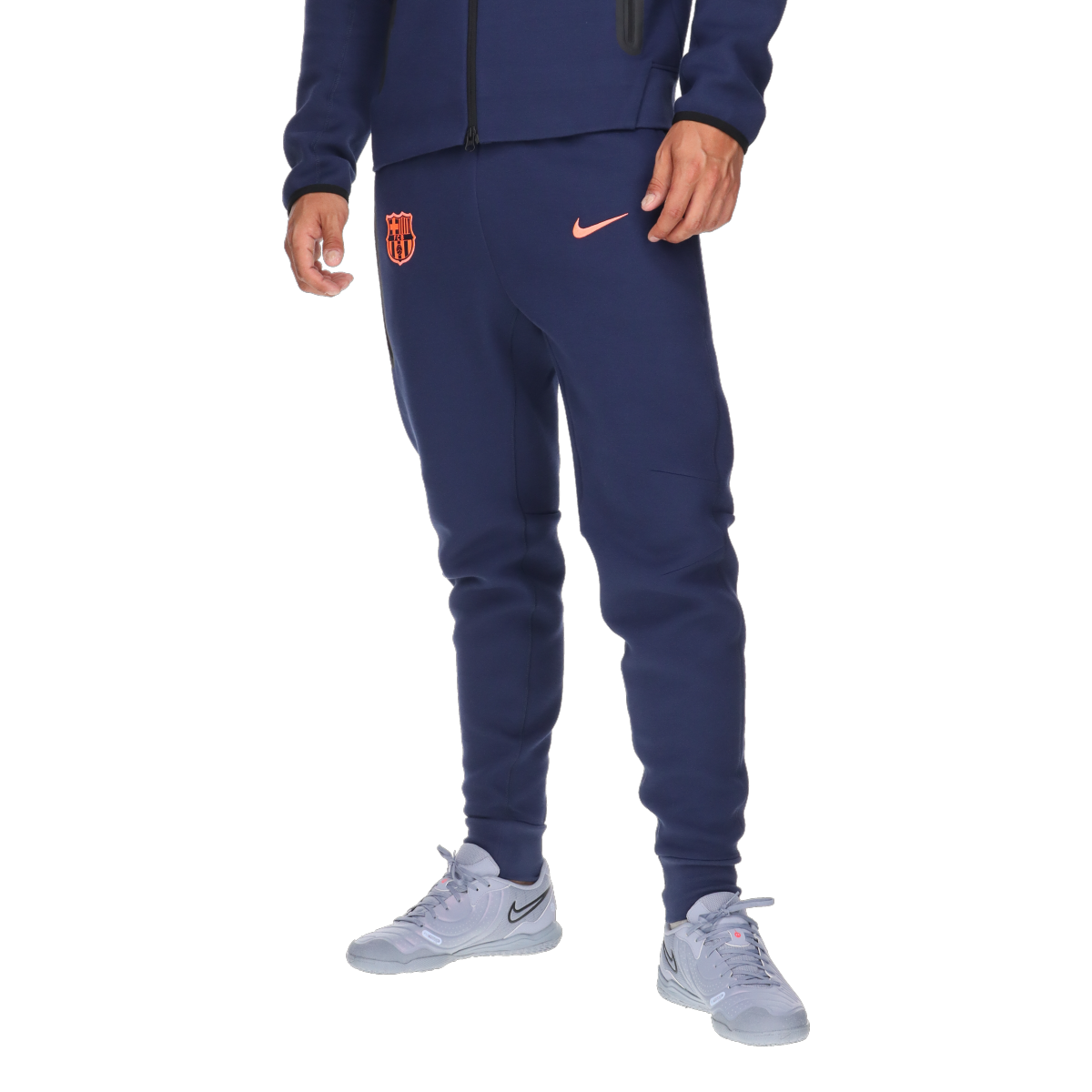 Спортивні штани Nike FC Barcelona TECH FLEEC JOGGER PANT 3R темно-синій | HQ1901-410, 0