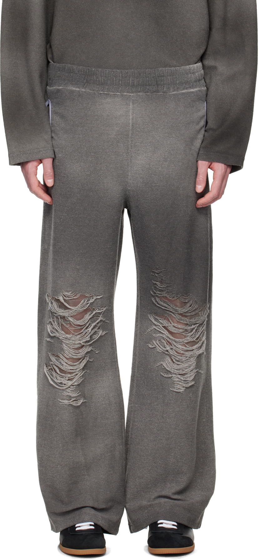 Спортивні штани Diesel P-Percy Distressed Sweatpants Сірий | A18218-0PLAI-9AW
