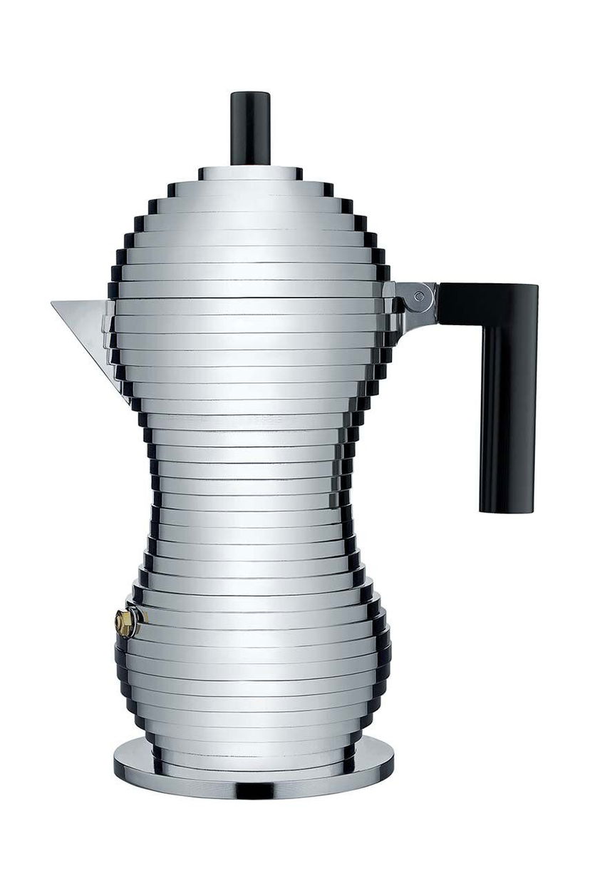 Домашній декор Alessi Pulcina 6tz Coffe Maker Металік | MDL02.6.B