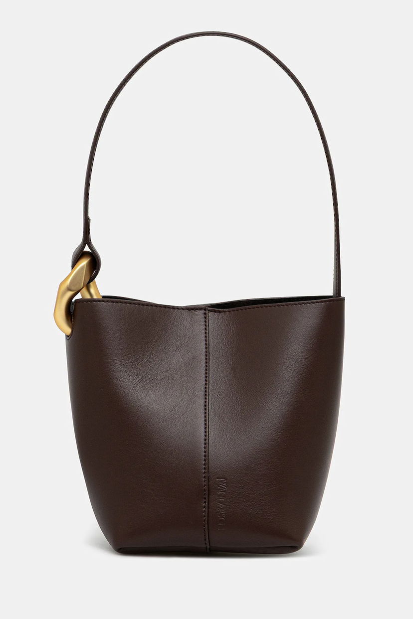 Сумочка JW Anderson JW Anderson The Jwa Corner Small Bucket Bag Коричневий | HB0740.LA0232