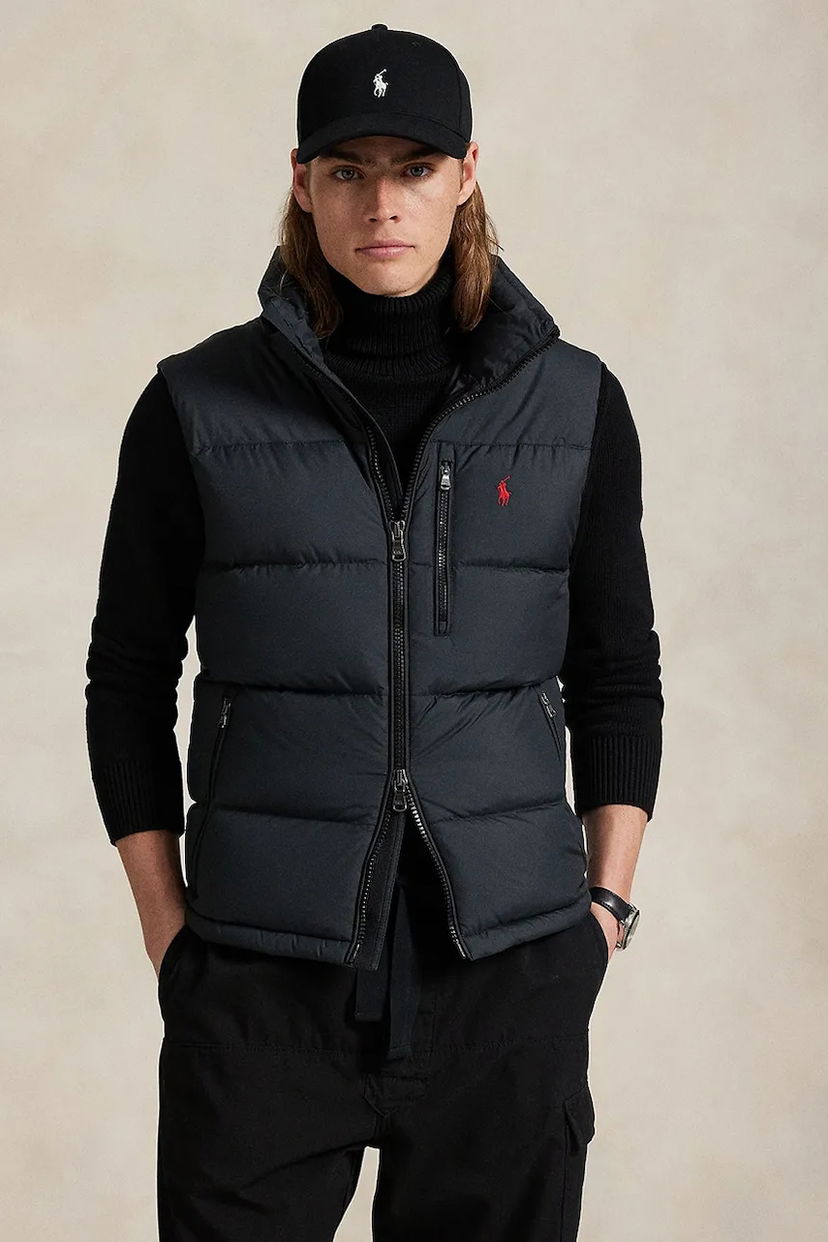 Жилет Polo by Ralph Lauren Polo Ralph Lauren Water-Repellent Down Vest чорний | 710968283