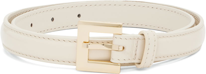 Ремені Anine Bing ANINE BING Nicola Leather Belt бежевий | A-12-11376-IVY17