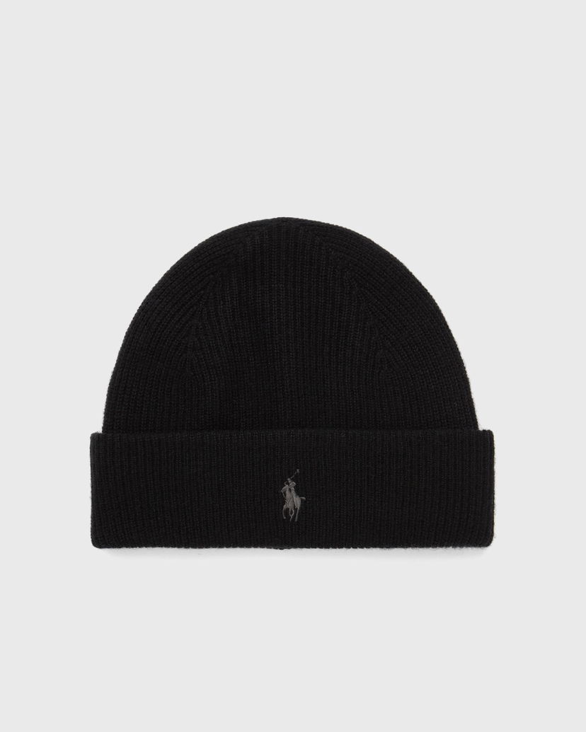 Шапка Polo by Ralph Lauren Beanie чорний | 710920660003