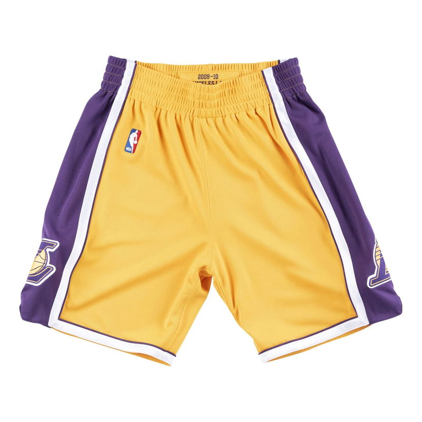 Шорти Mitchell & Ness Mitchell & Ness Los Angeles Lakers Authentic Home Shorts Жовтий | ASHRGS18485-LALLTGD09