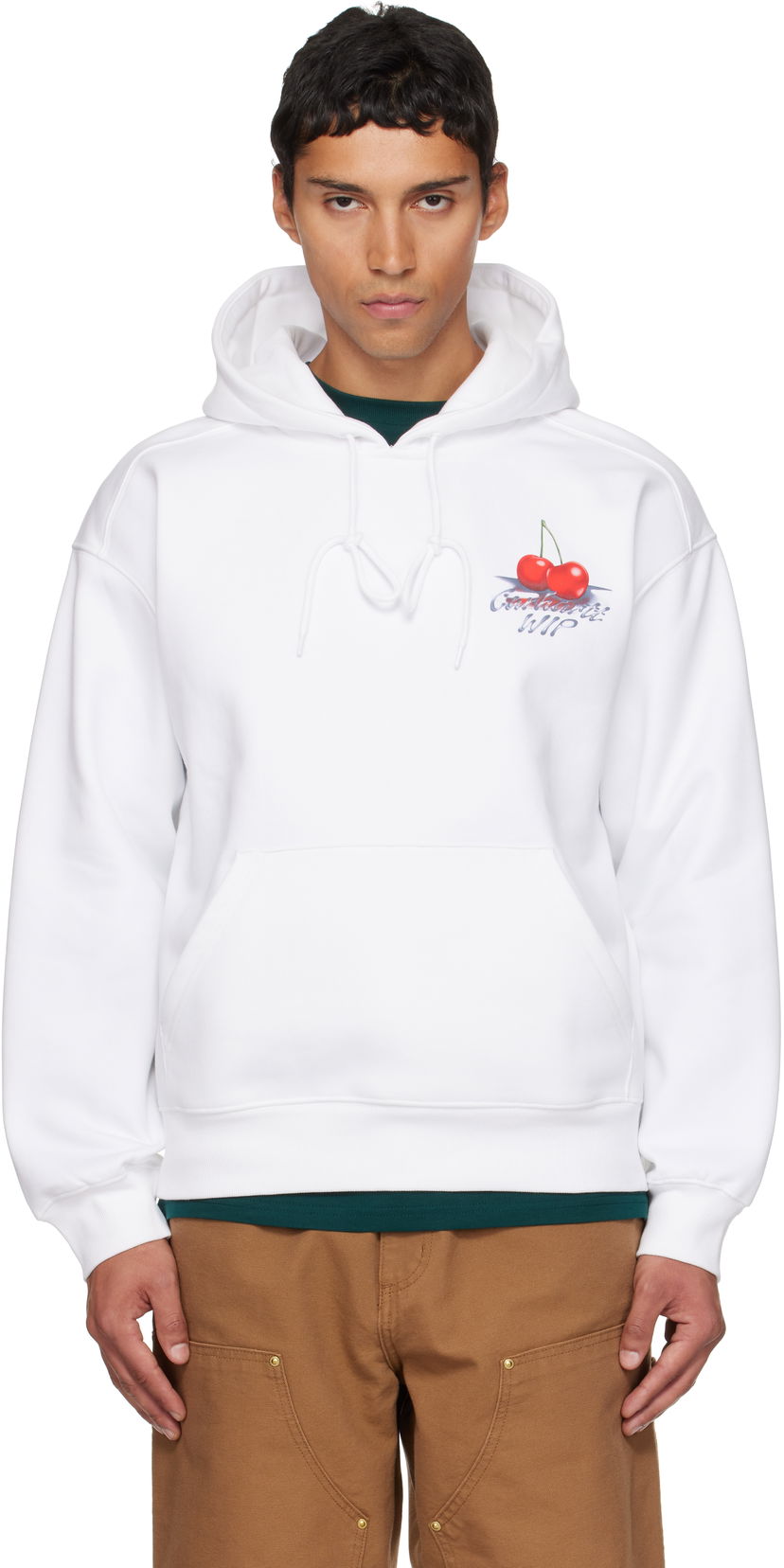 Світшоти Carhartt WIP Garcia Hoodie білий | I035191