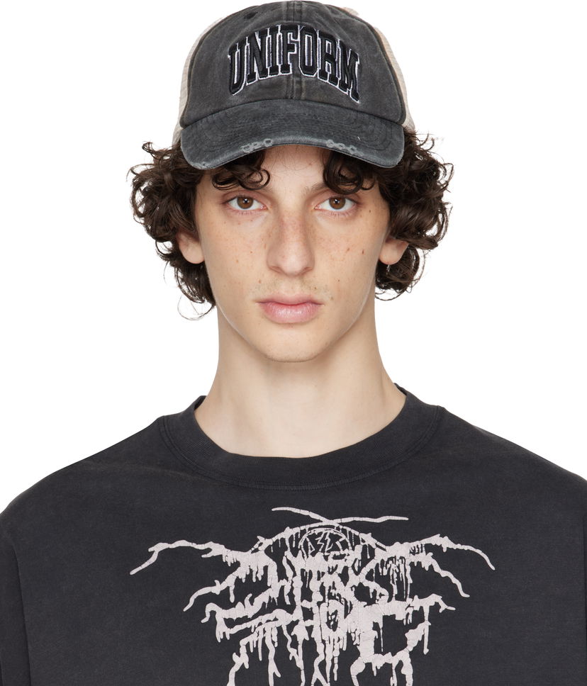 Кепка 032C 032c 'Lucky Strike' Trucker Hat Сірий | S25-UAW-3102-050