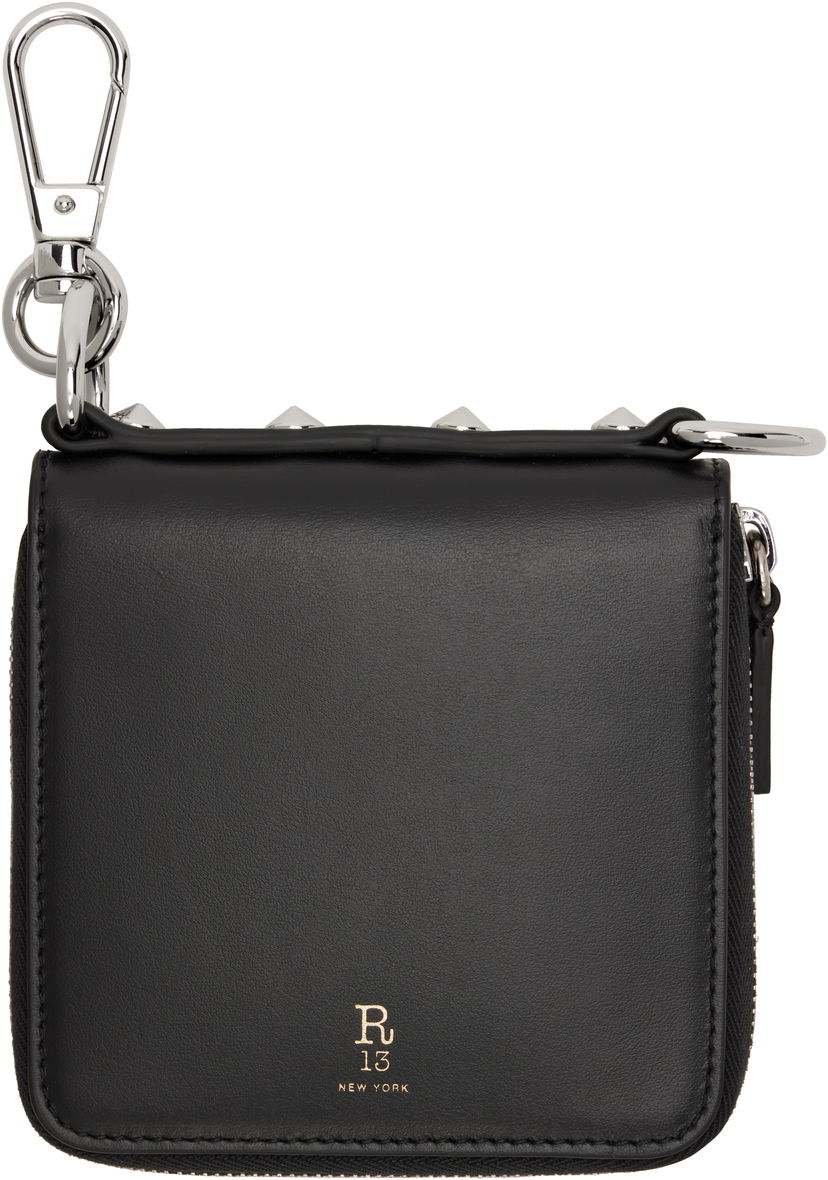 Гаманець R13 R13 Clasp Wallet чорний | R13WA064-A001