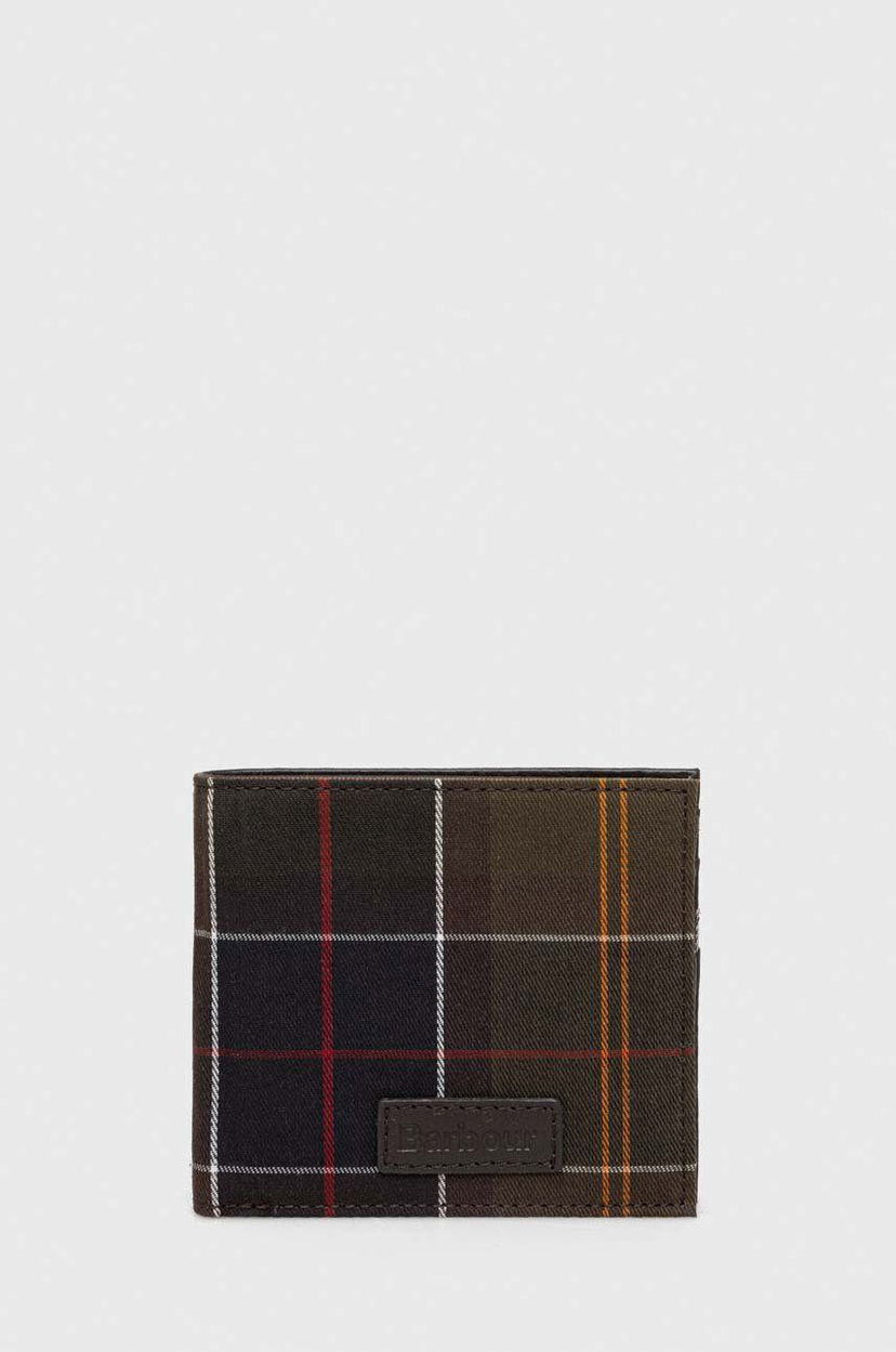 Гаманець Barbour Tartan Wallet чорний | MLG0046