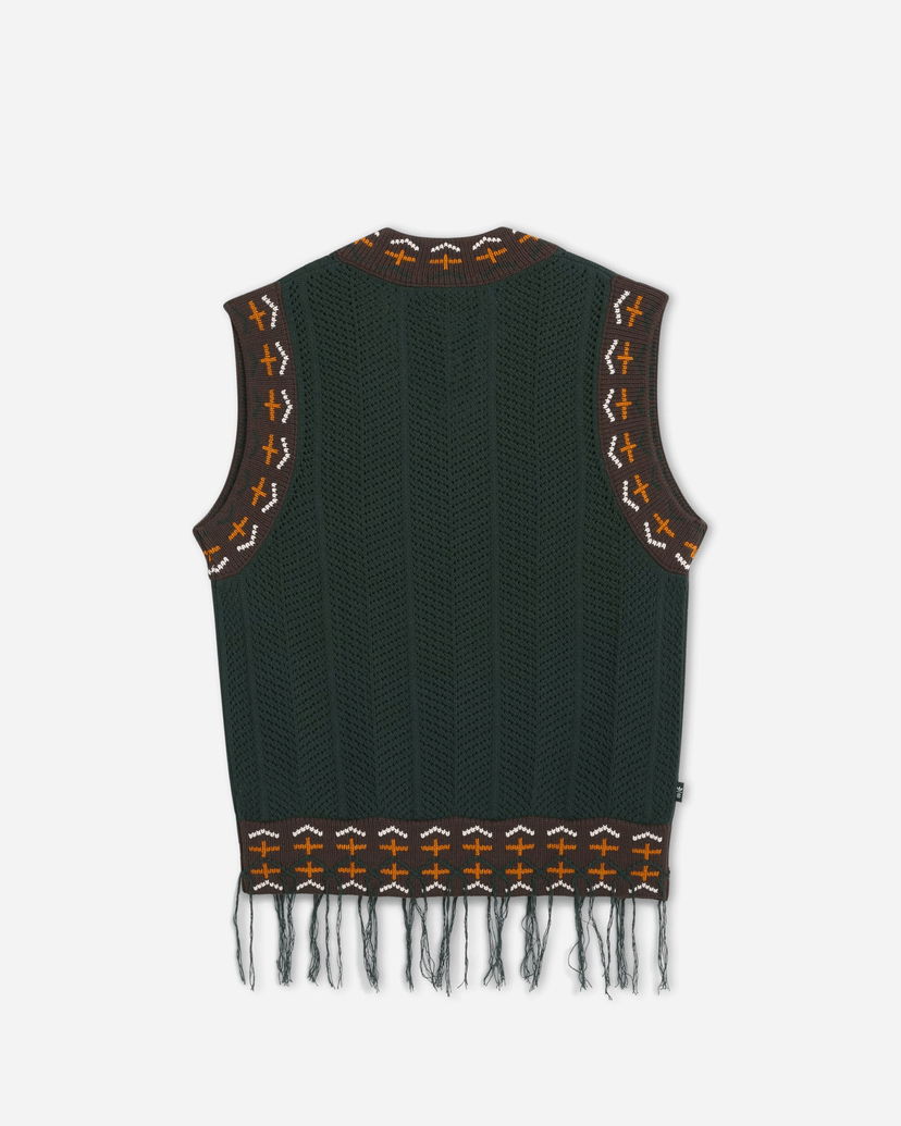 Жилет adidas Originals CLOT by Edison Chen Crochet Vest Зелений | JP1606