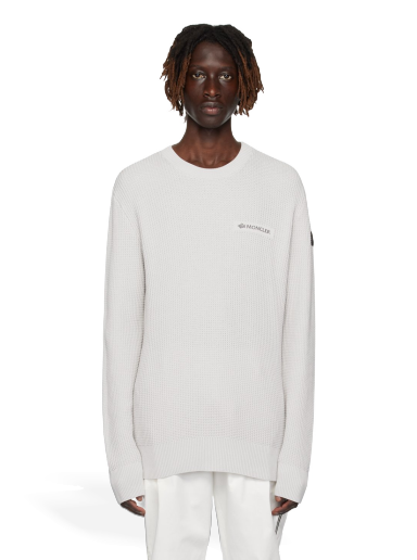 Cветр Moncler Bonded білий | I20919C00007M1367