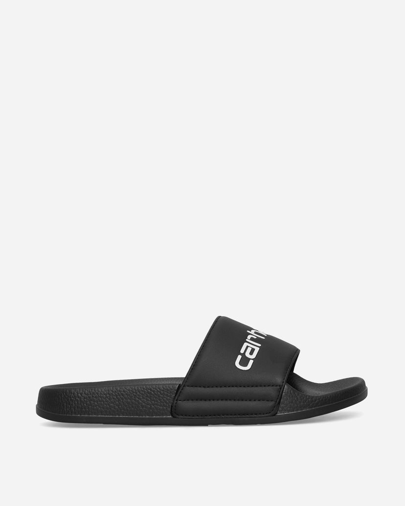 Аксесуари Carhartt WIP Logo Slides чорний | I034615 0D2XX