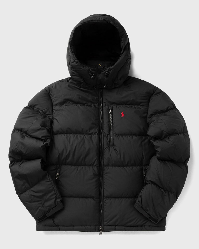 Пуховик Polo by Ralph Lauren Hooded Puffer Bomber чорний | 710968278001