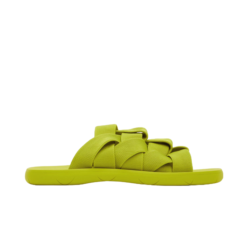 Кросівки та взуття Bottega Veneta Intrecciato Slides "Green" Зелений | 651402 V0GV0