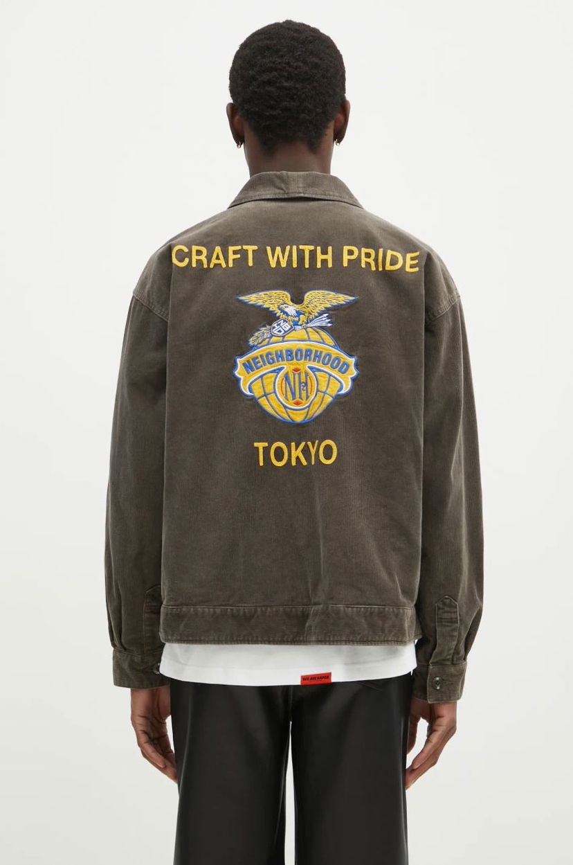 Куртка Neighborhood Corduroy Jacket NEIGHBORHOOD Коричневий | 242UTNH.JKM01