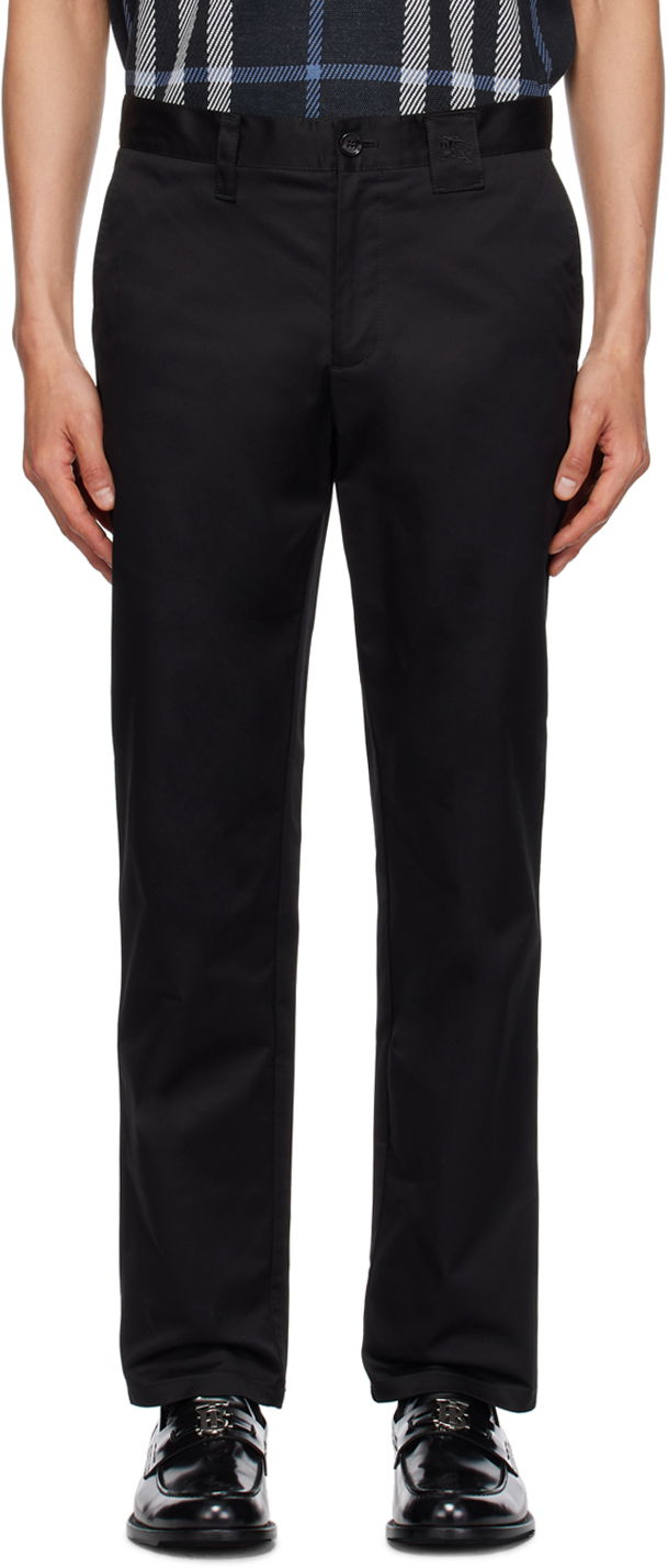 Штани Burberry Embroidered Trousers чорний | 8070608