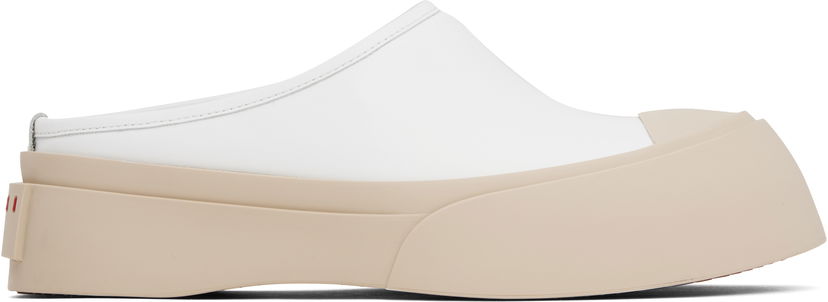 Одяг Marni Marni Pablo Sabot Slip-On Loafers білий | SNZW018502 P7226
