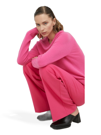Cветр Samsoe Samsoe Boston O-Neck Sweater Рожевий | F15322154