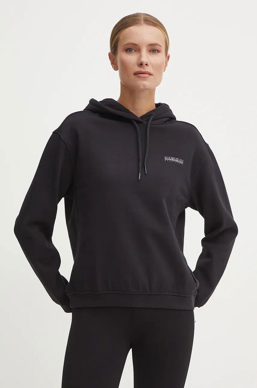 Світшоти Napapijri B-Blanche Hoodie чорний | NP0A4HYP0411