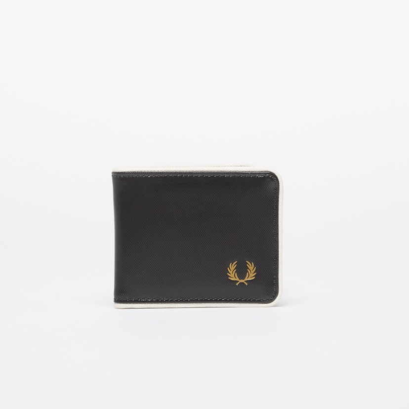 Гаманець Fred Perry Coated Polyester Billfold Wall Black/ Ecru Universal чорний | L7305 D57