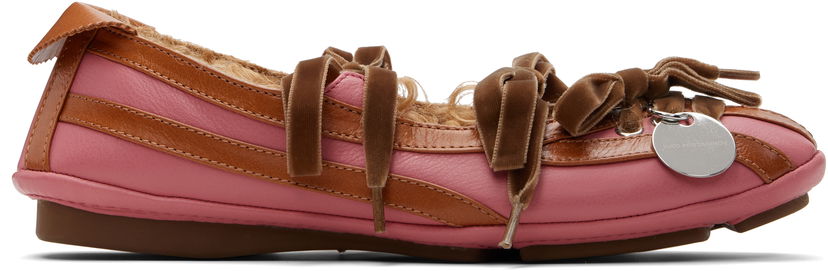 Кросівки та взуття KIKO KOSTADINOV Lella Hybrid Ballerina Flats Рожевий | KKAW25FT06