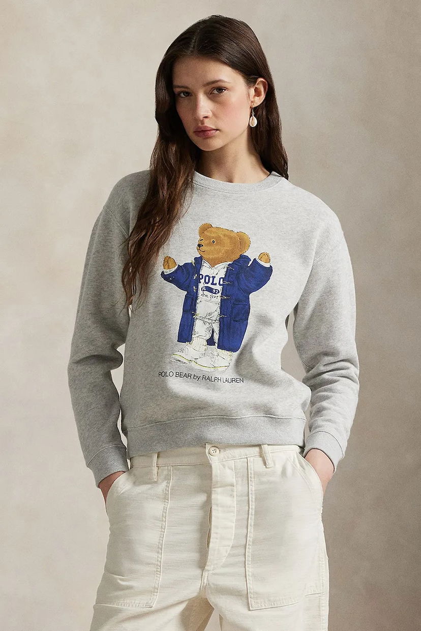 Світшоти Polo by Ralph Lauren Polo Ralph Lauren Bear Fleece Sweatshirt Сірий | 211972794