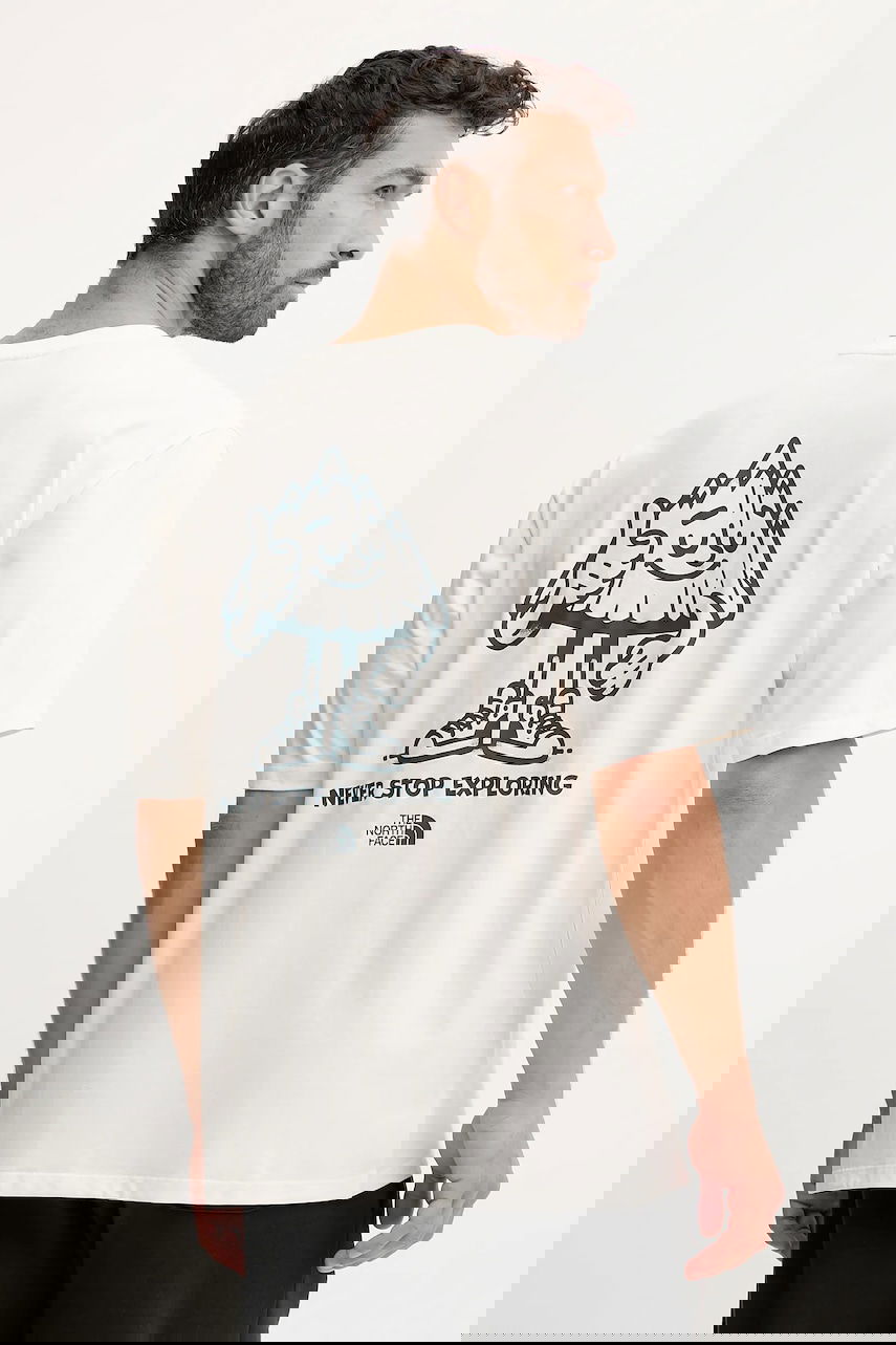 Футболка The North Face Cotton Mountain Fun Graphic T-Shirt білий | NF0A8F2NQLI1, 0