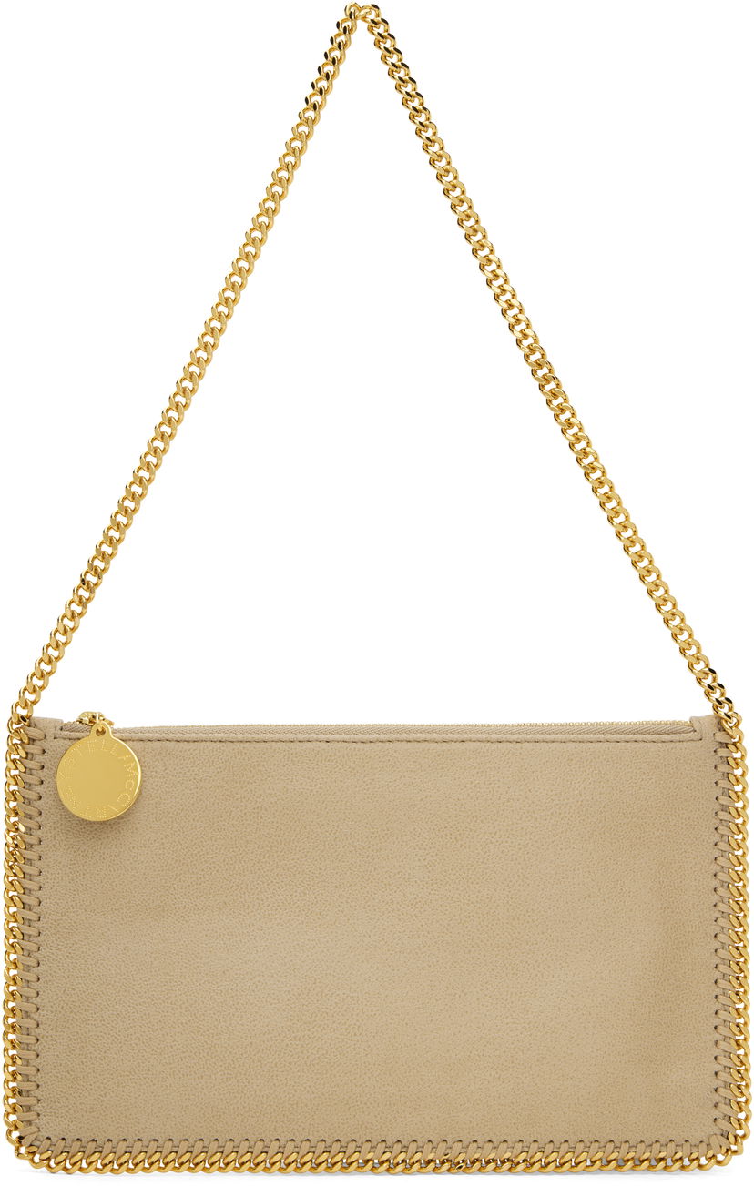 Гаманець Stella McCartney Stella McCartney Falabella Chain Wallet бежевий | 7P0076W9355