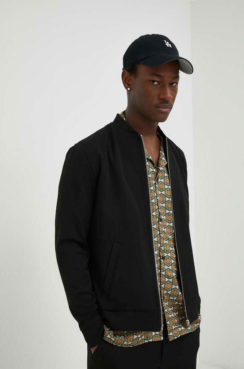 Куртка бомбер Les Deux Les Deux Bomber Jacket чорний | LDM610003