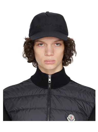 Кепка Moncler Grenoble Logo Baseball Cap чорний | I10973B0000154AL5