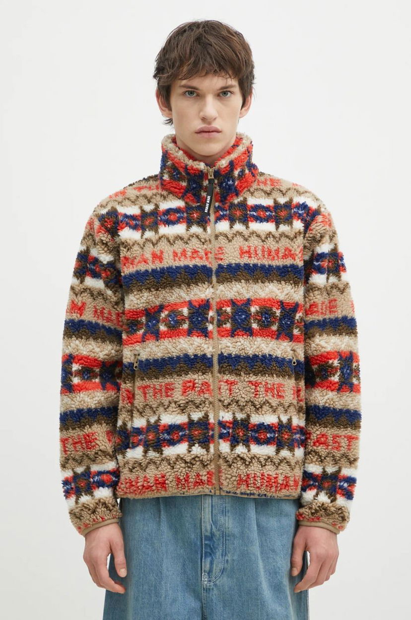 Світшоти Human Made Human Made Nordic Fleece Jacket Різнокольоровий | HM28JK039
