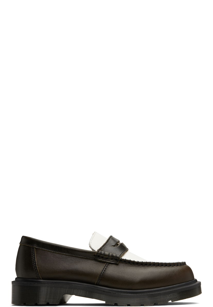 Догляд за взуттям Dr. Martens Penton Two-Tone Leather Loafers Коричневий | 40635300
